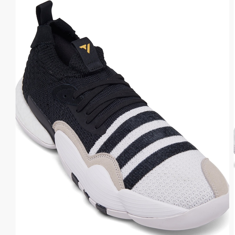 Adidas Trae Young 2.0 Super Villain Black White Basketball Shoes